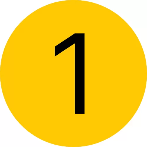 number 1